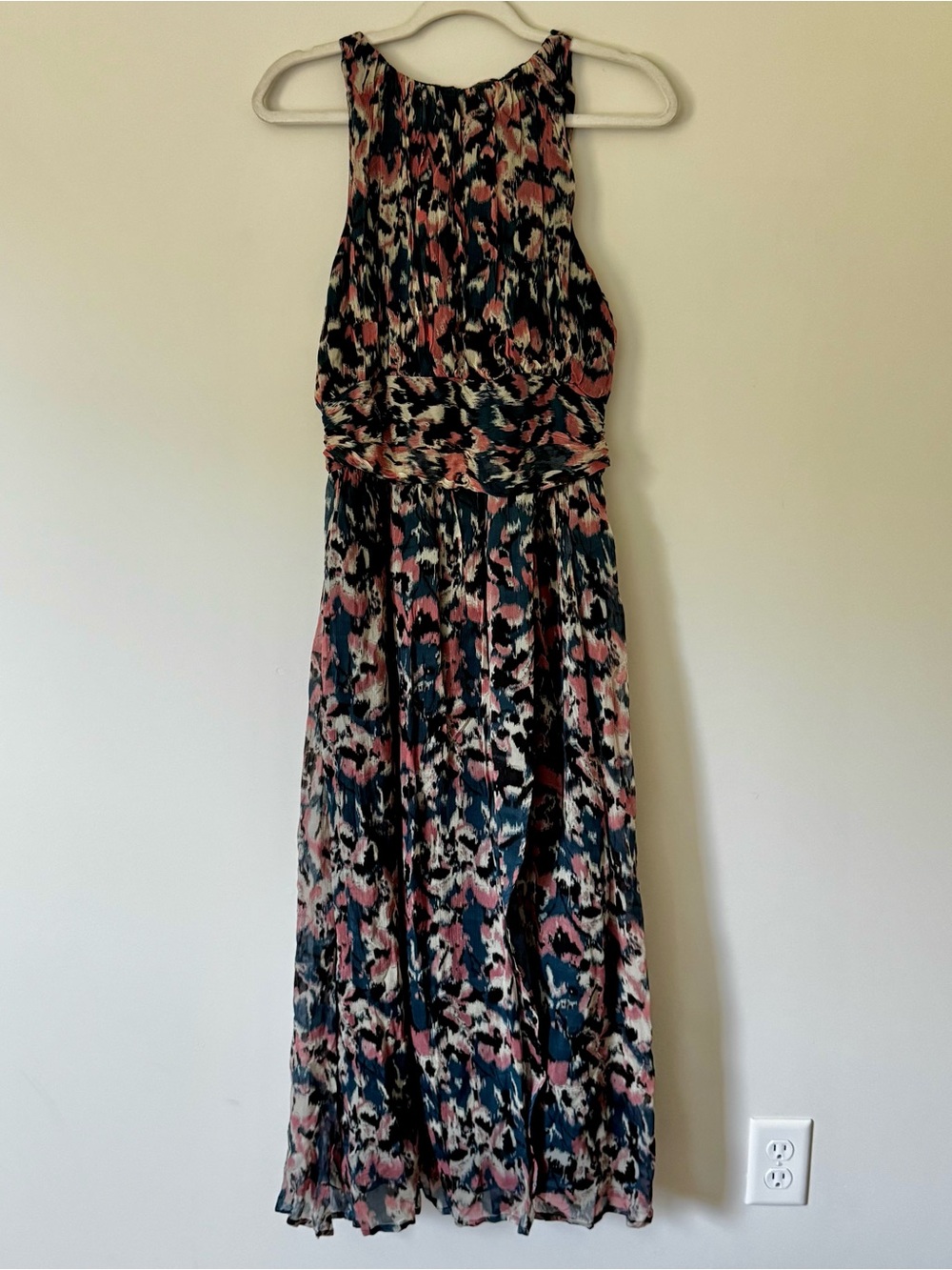 Anthropologie Cleobella Leia Ankle Dress, Pink & Blue Le Jules Floral Print – M - Picture 2 of 9